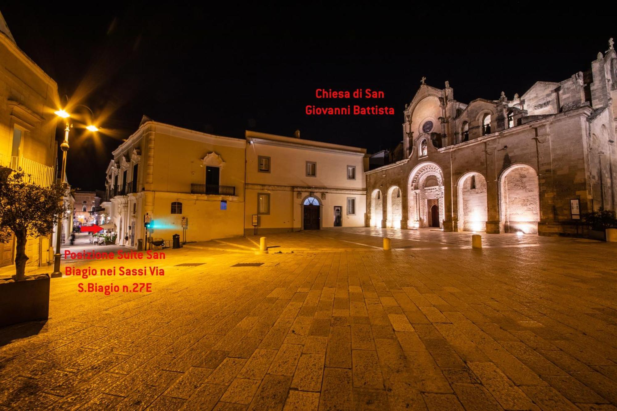 Suite San Biagio Nei Sassi Matera Bagian luar foto