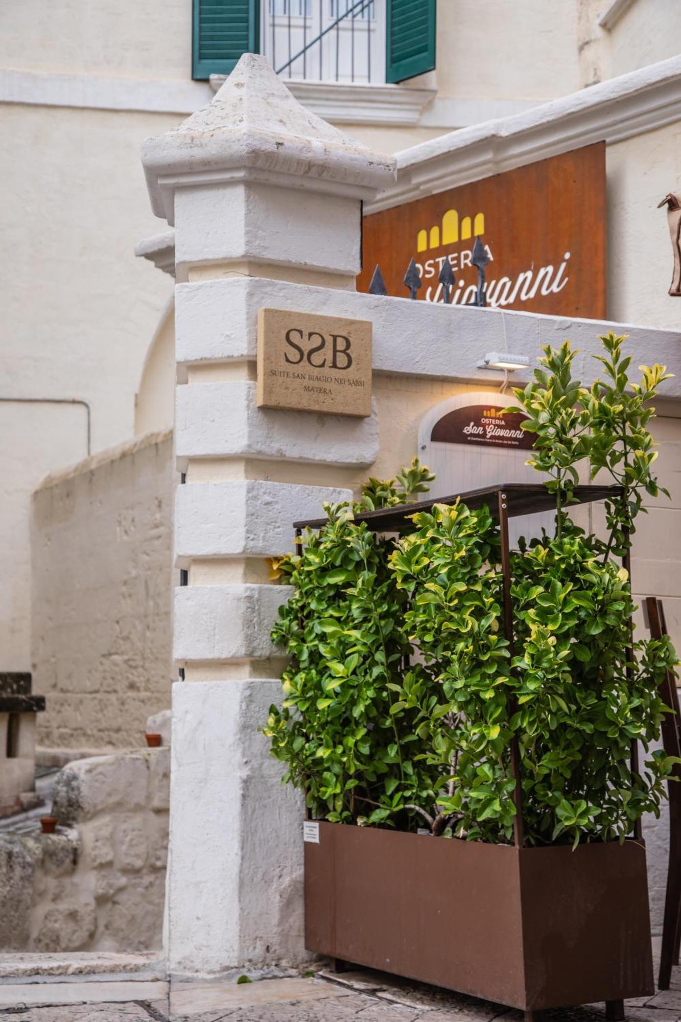 Suite San Biagio Nei Sassi Matera Bagian luar foto